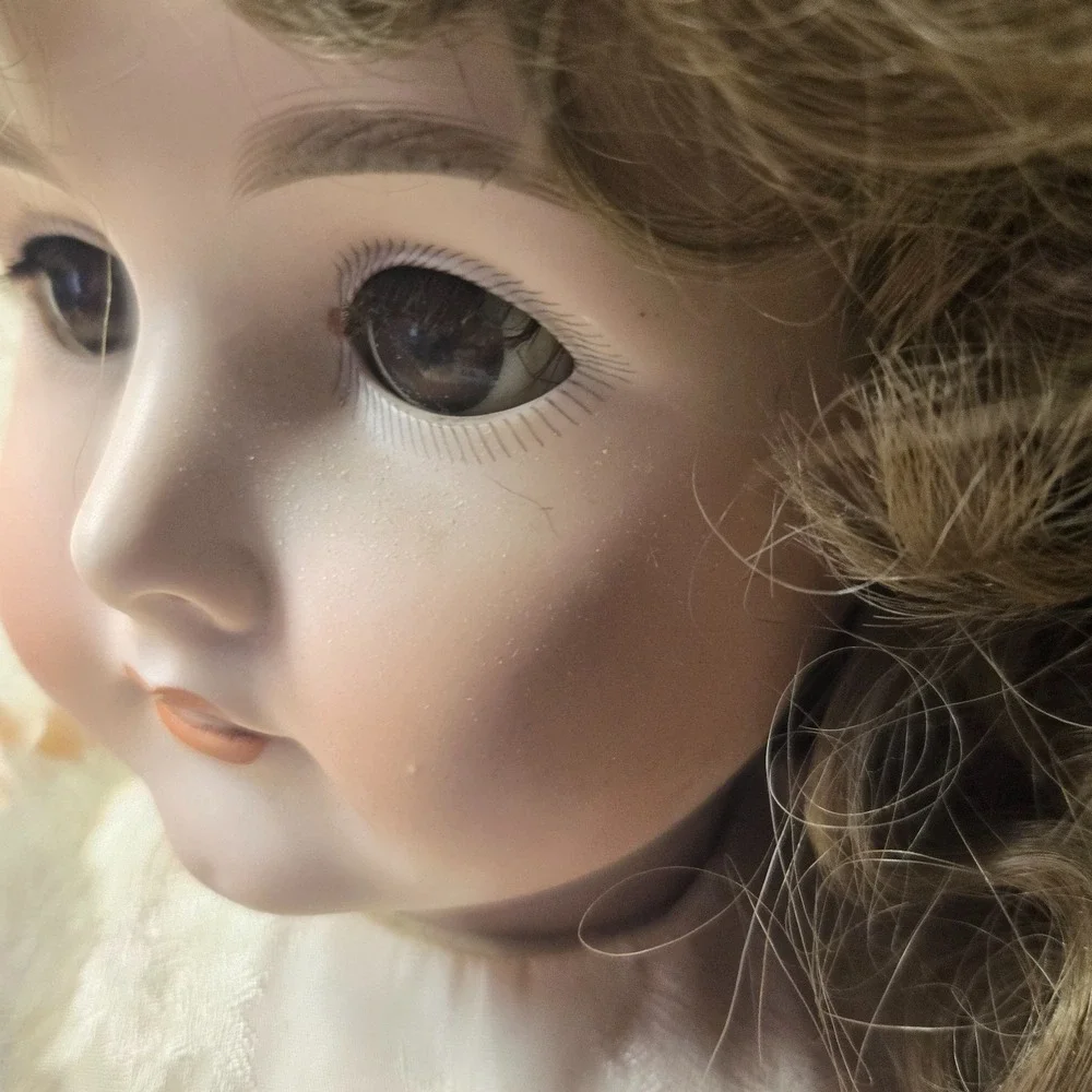 Antique Bisque CM Bergmann Doll Big Life Size 30